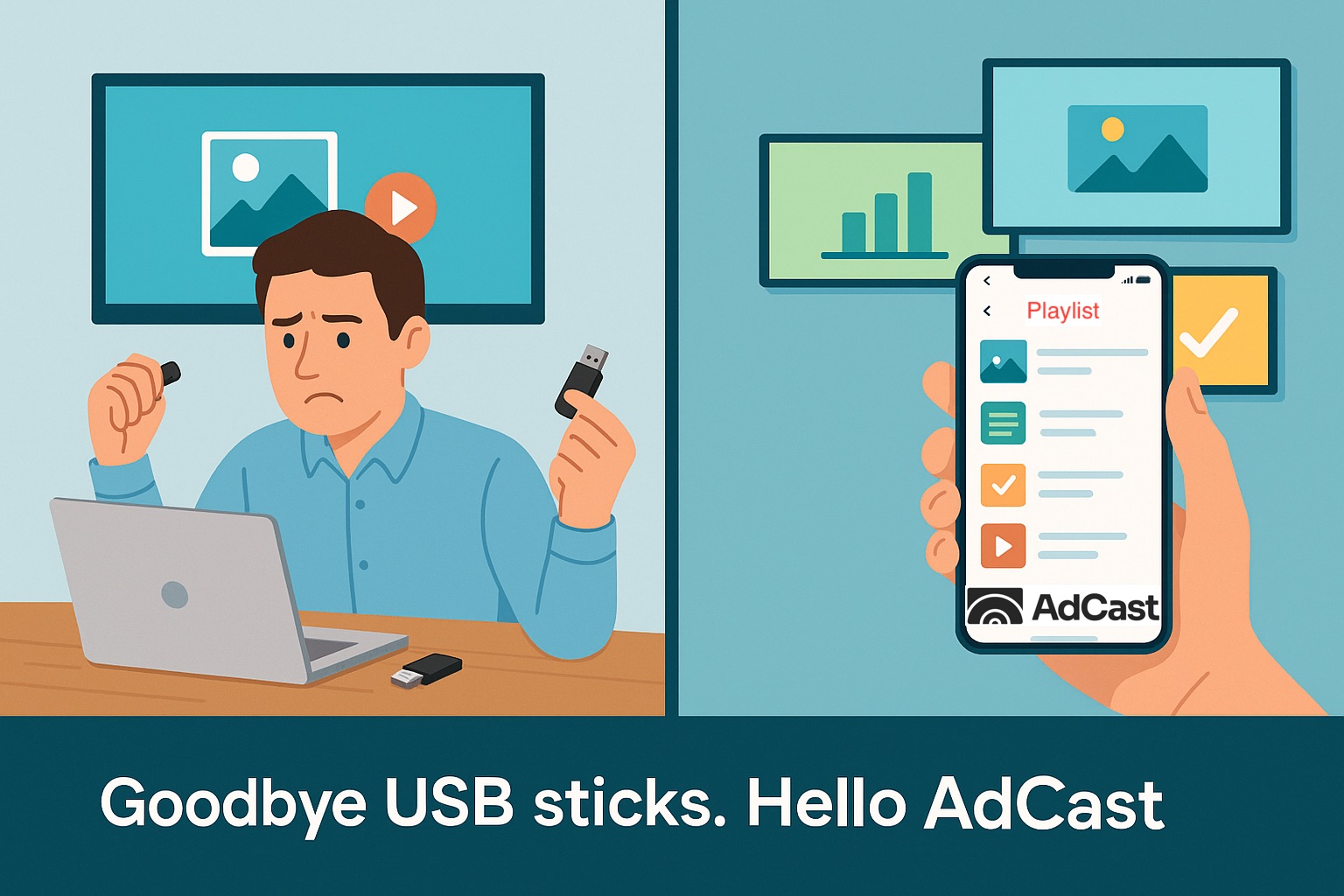 Why USB Sticks Are Holding Back Your Digital Signage